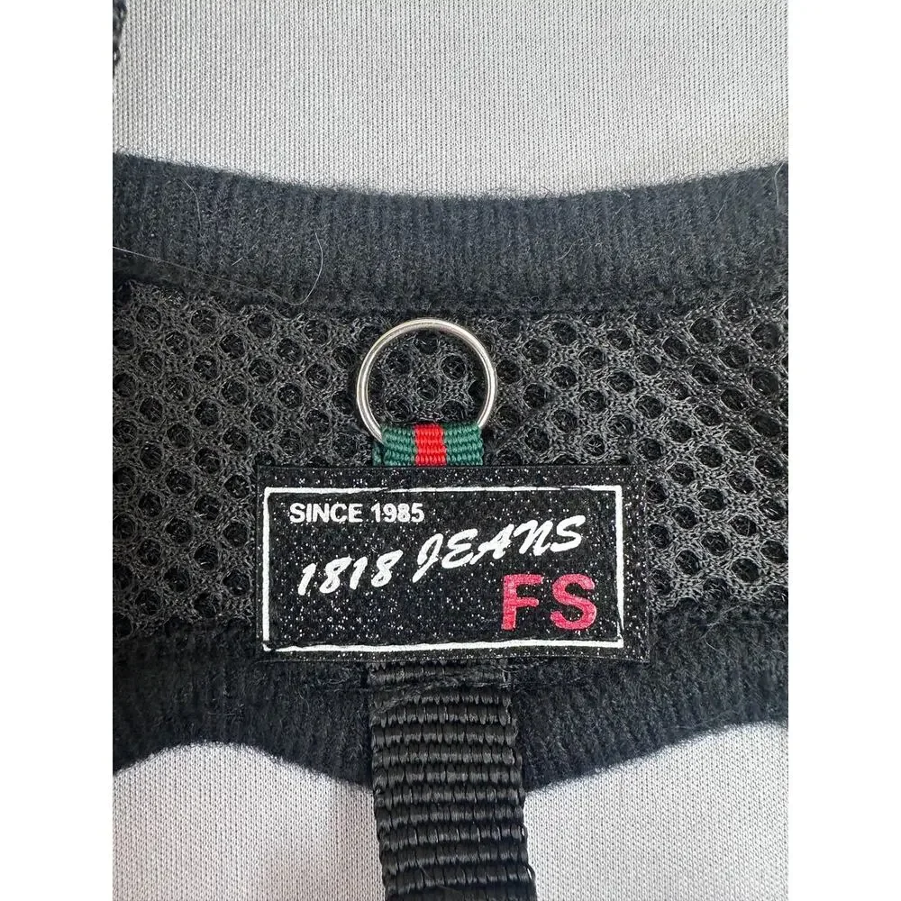 Adjustable Dog Muzzle Breathable Soft Humane Secure Fit Black NEW